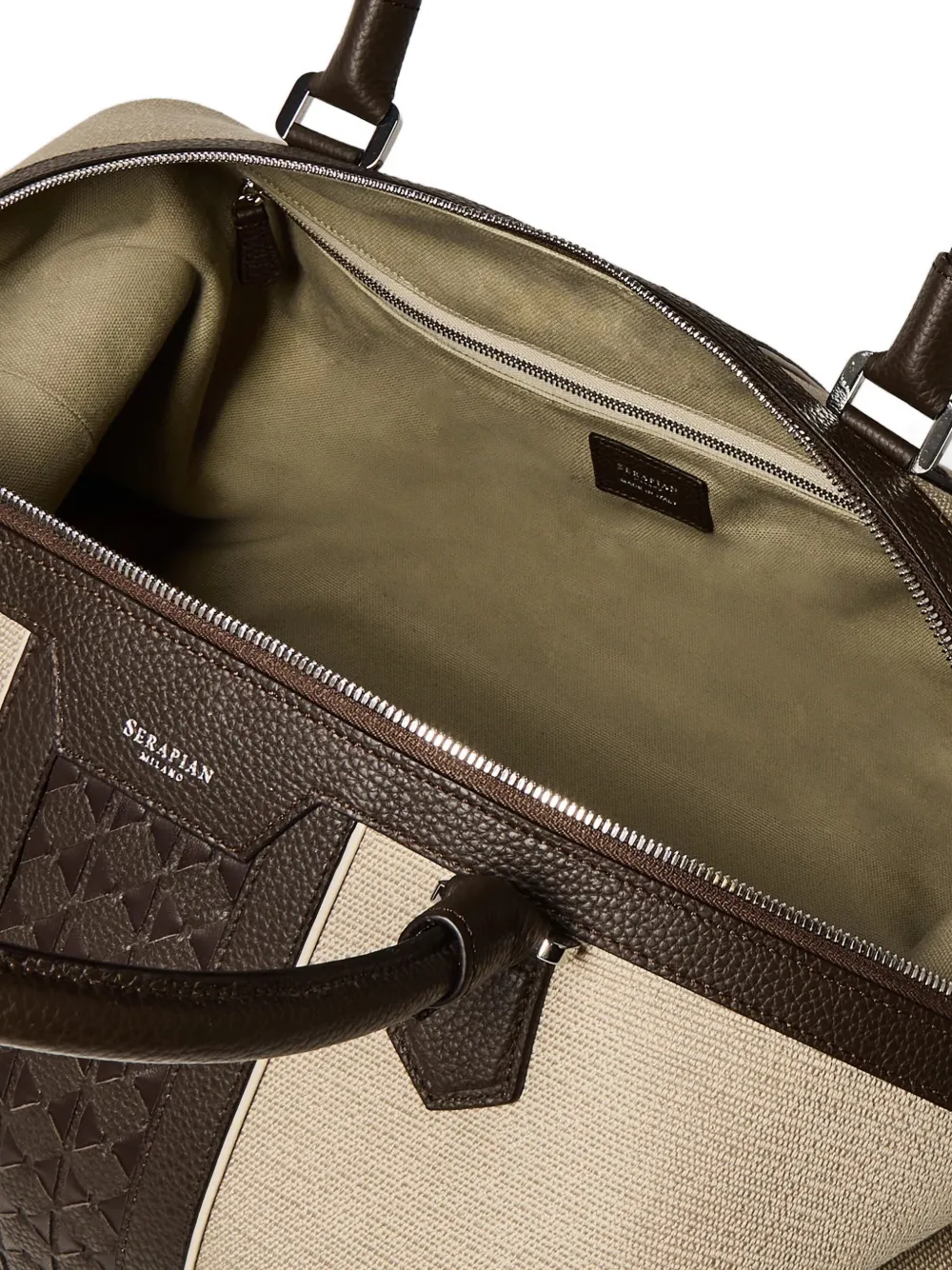  Serapian Double-handle Holdall - Neutrals 