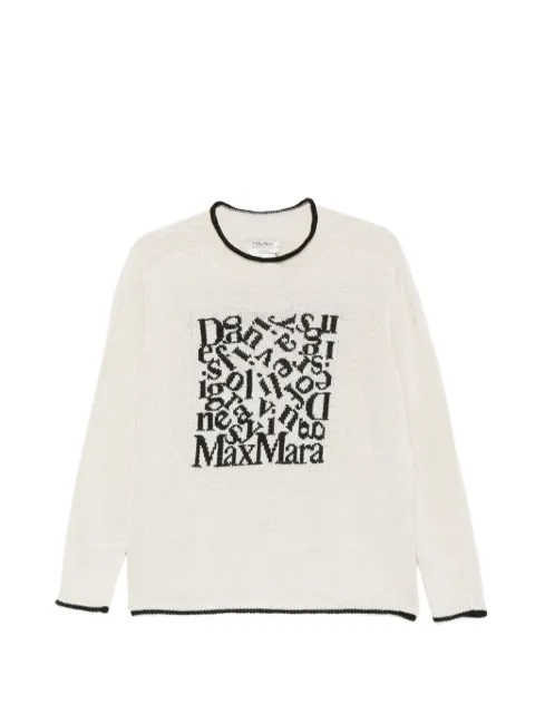 'S Max Mara Attore printed sweater