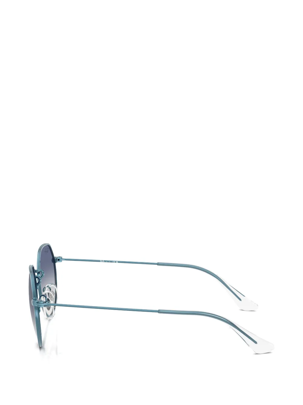 RAY-BAN JUNIOR Jack zonnebril met rond montuur Blauw