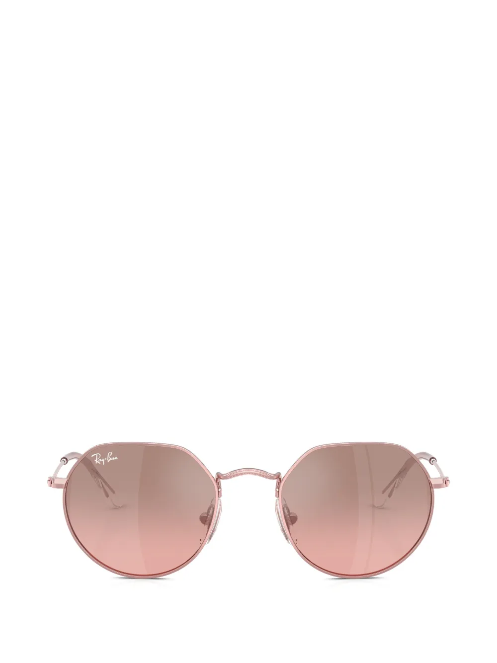 RAY-BAN JUNIOR Jack round-frame sunglasses - Rosa