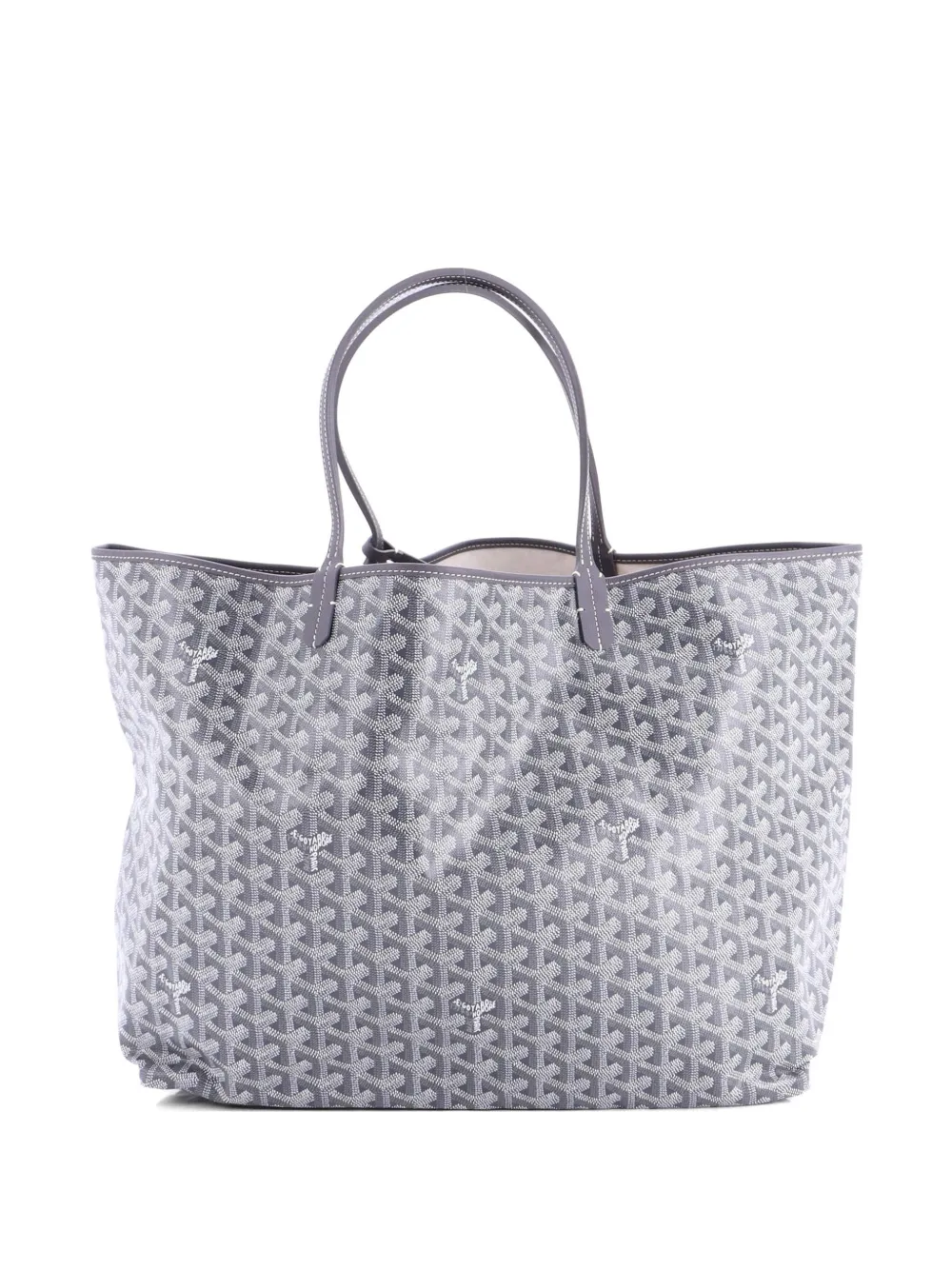 Goyard Pre-Owned Saint Louis Coated Canvas GM tote bag - Grigio