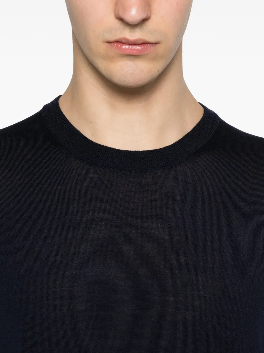 Tagliatore Top met ronde hals Blauw