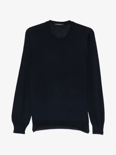 Tagliatore crew neck knitted top