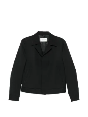 Kaptain Sunshine Collared zip-up Jacket | Black | FARFETCH AO