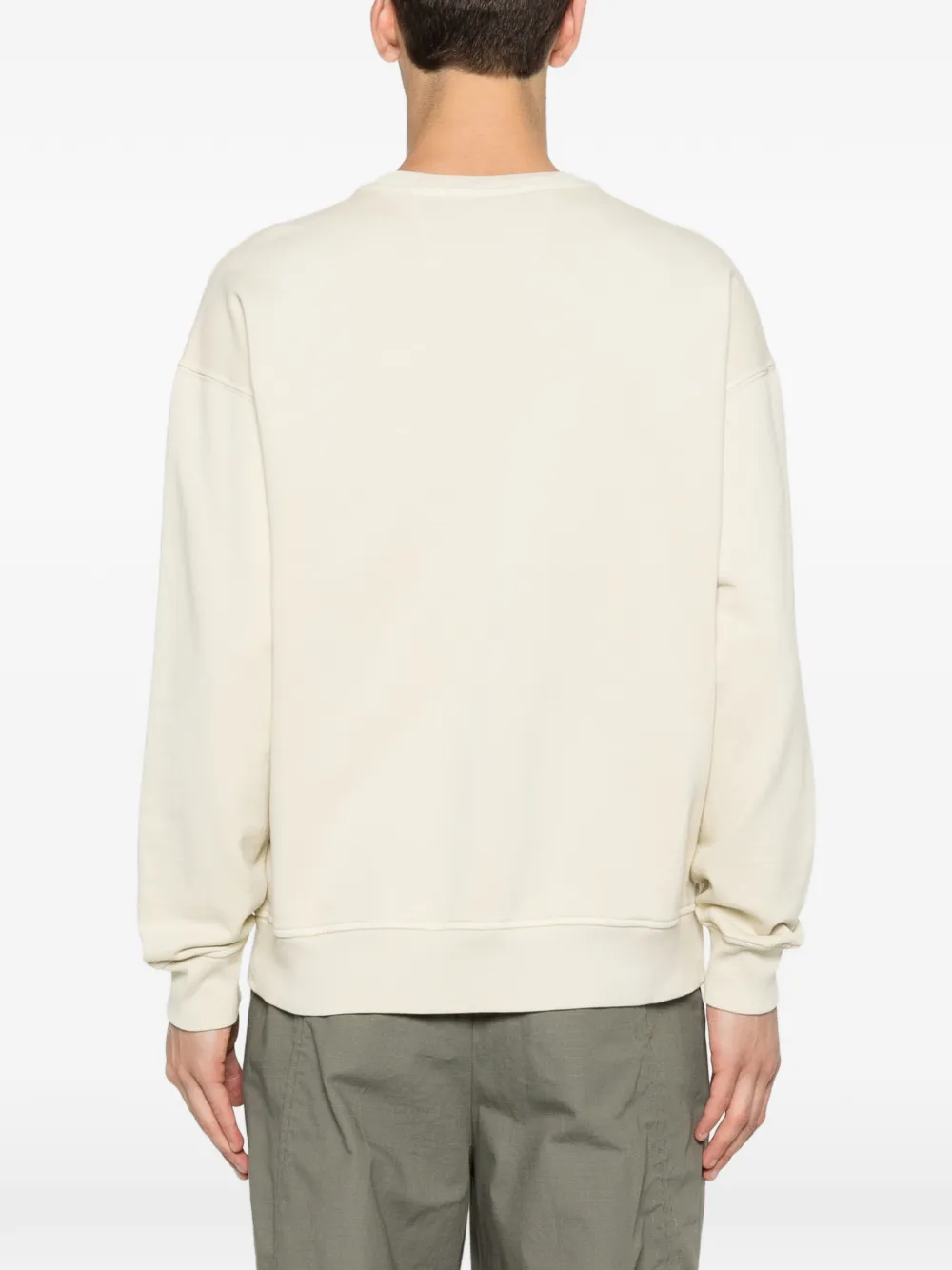 C.P. Company Trui met logoprint Beige
