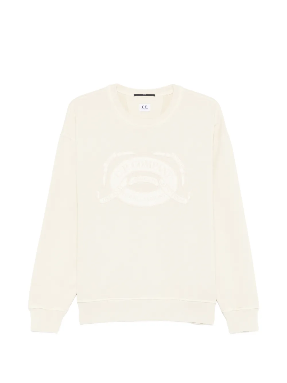 C.P. Company logo-print sweater - Toni neutri