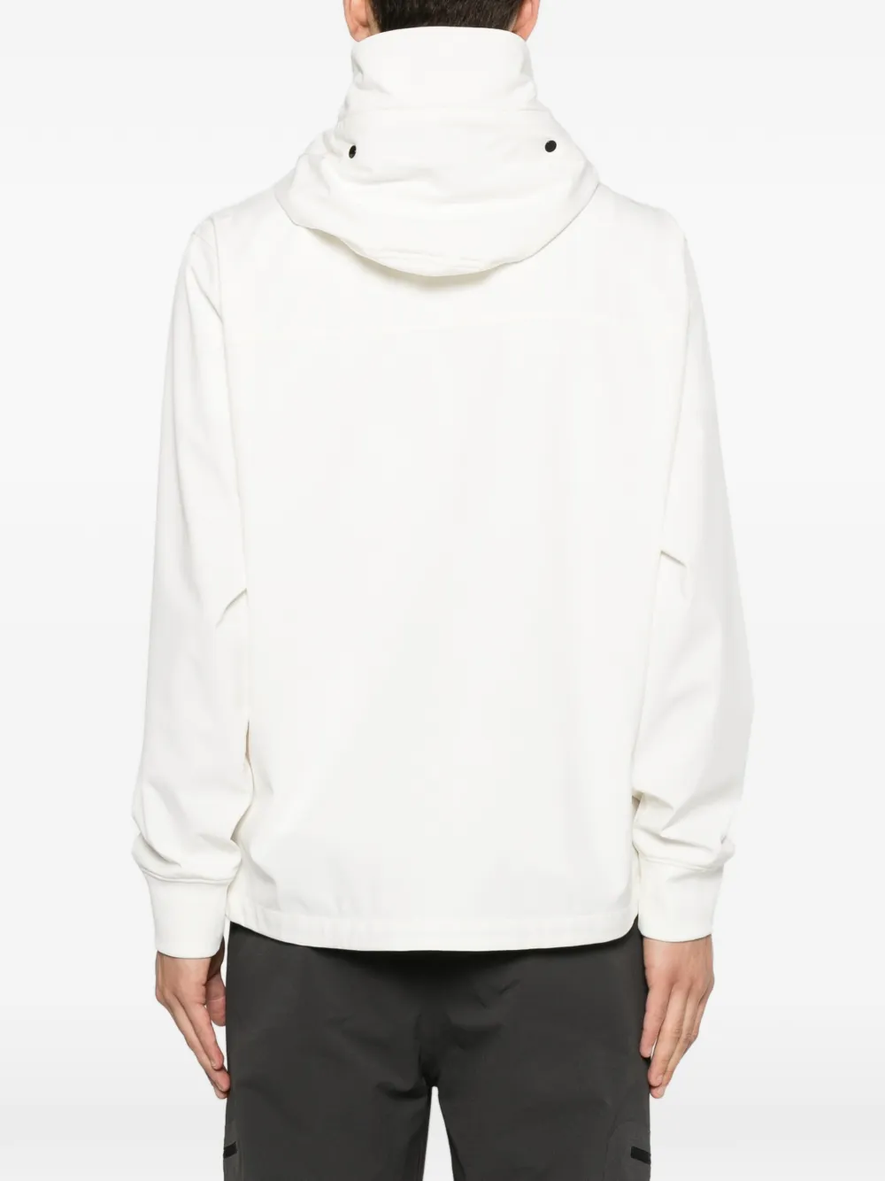 C.P. Company Jack met capuchon Wit