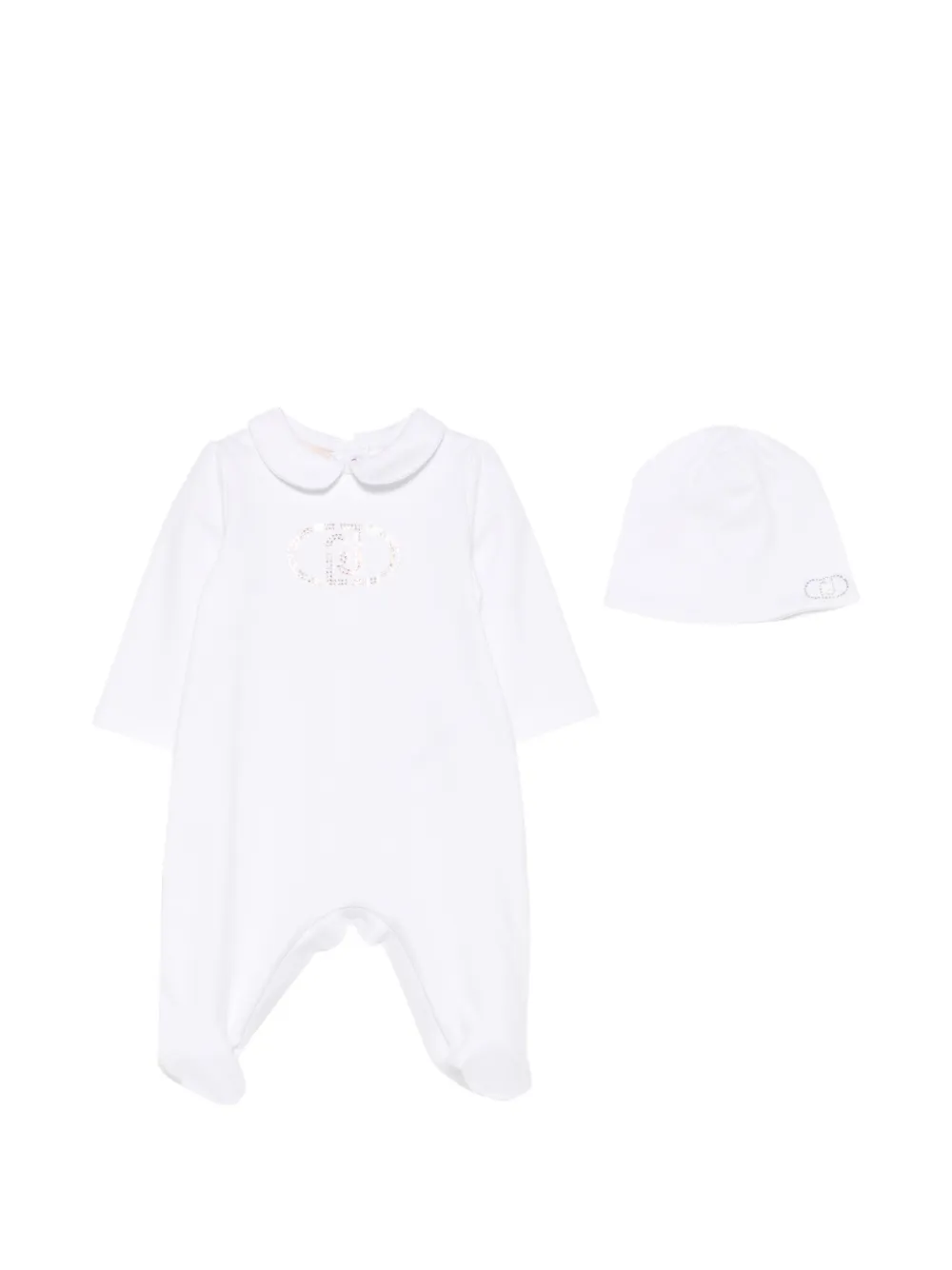 LIU JO logo babygrow (set of two) - Weiß