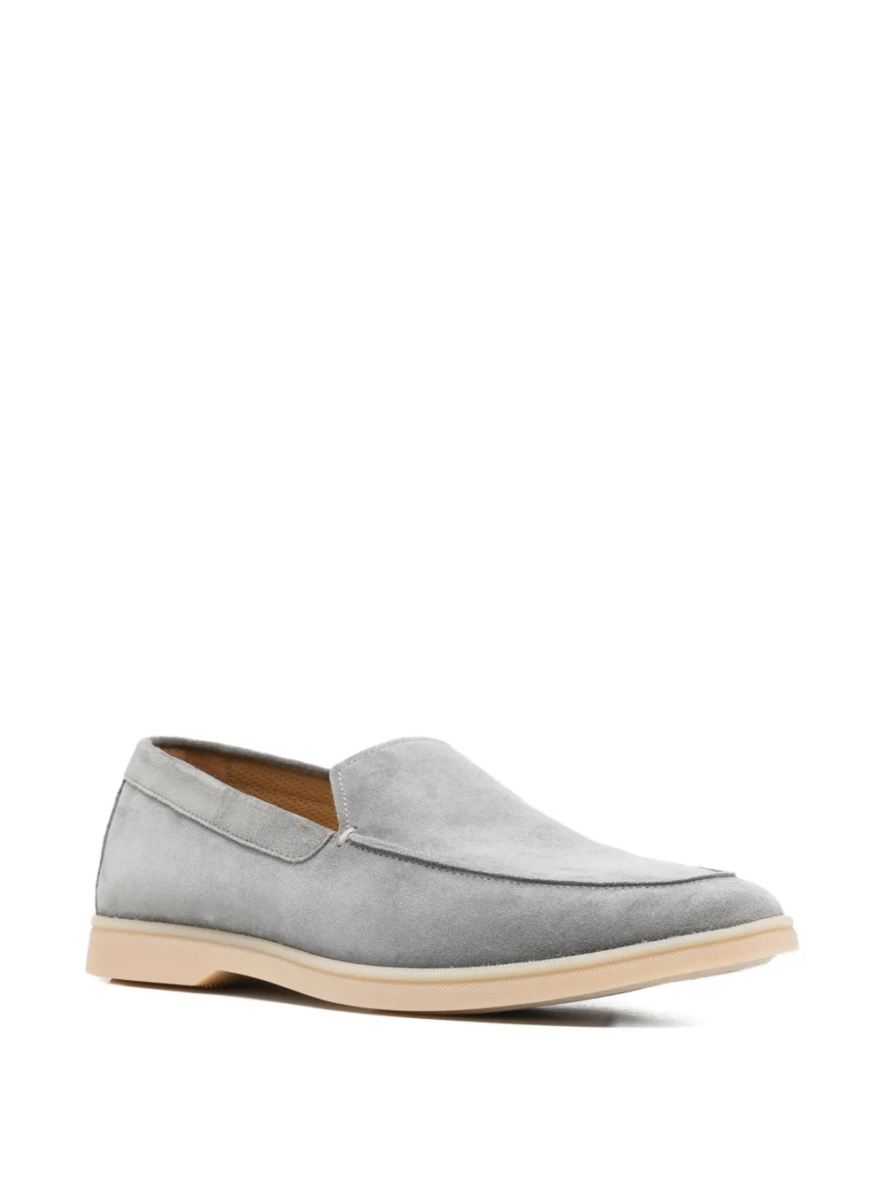 Henderson Baracco panarea leather loafers Grijs