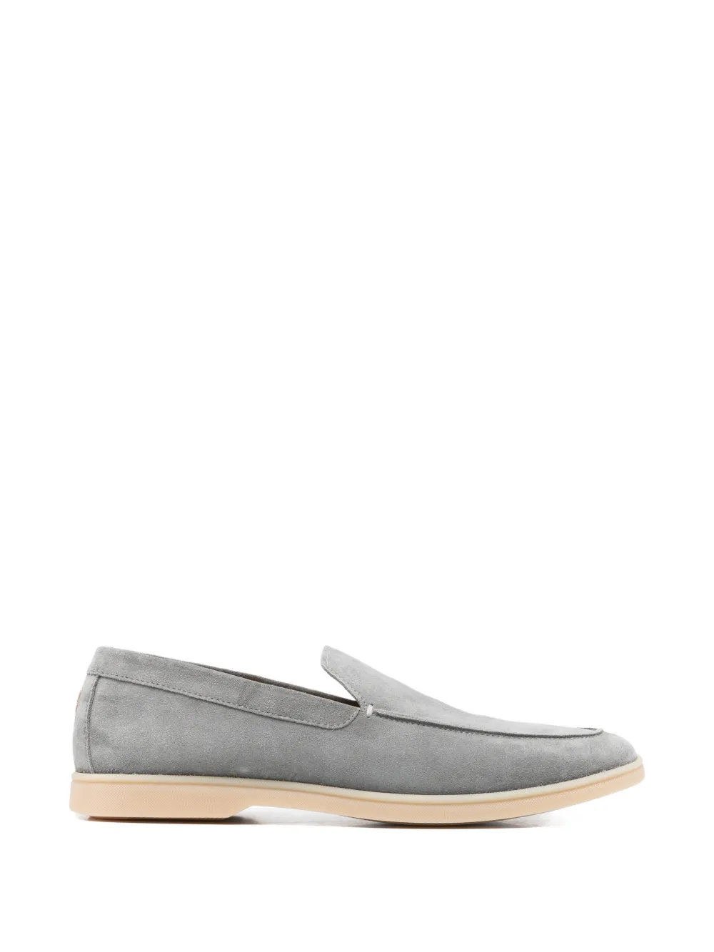 Henderson Baracco panarea leather loafers - Grigio