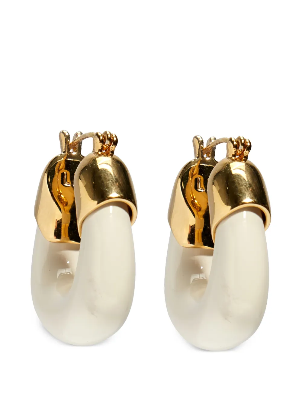 Lizzie Fortunato Organic hoop earrings - Gold