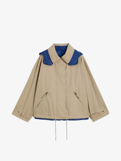 ASPESI reversible hooded jacket