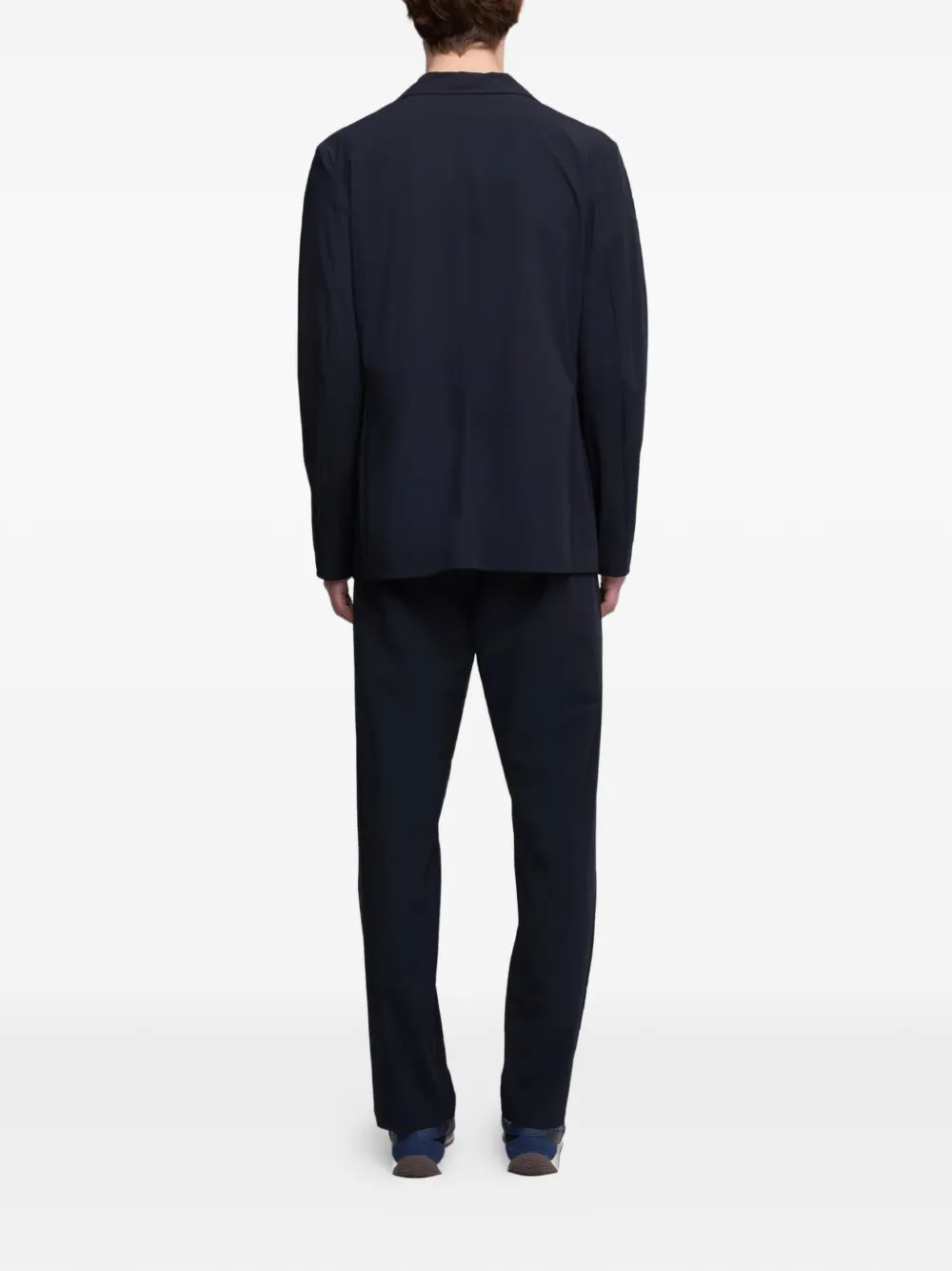  Aspesi Notched-lapels Blazer - Blue 