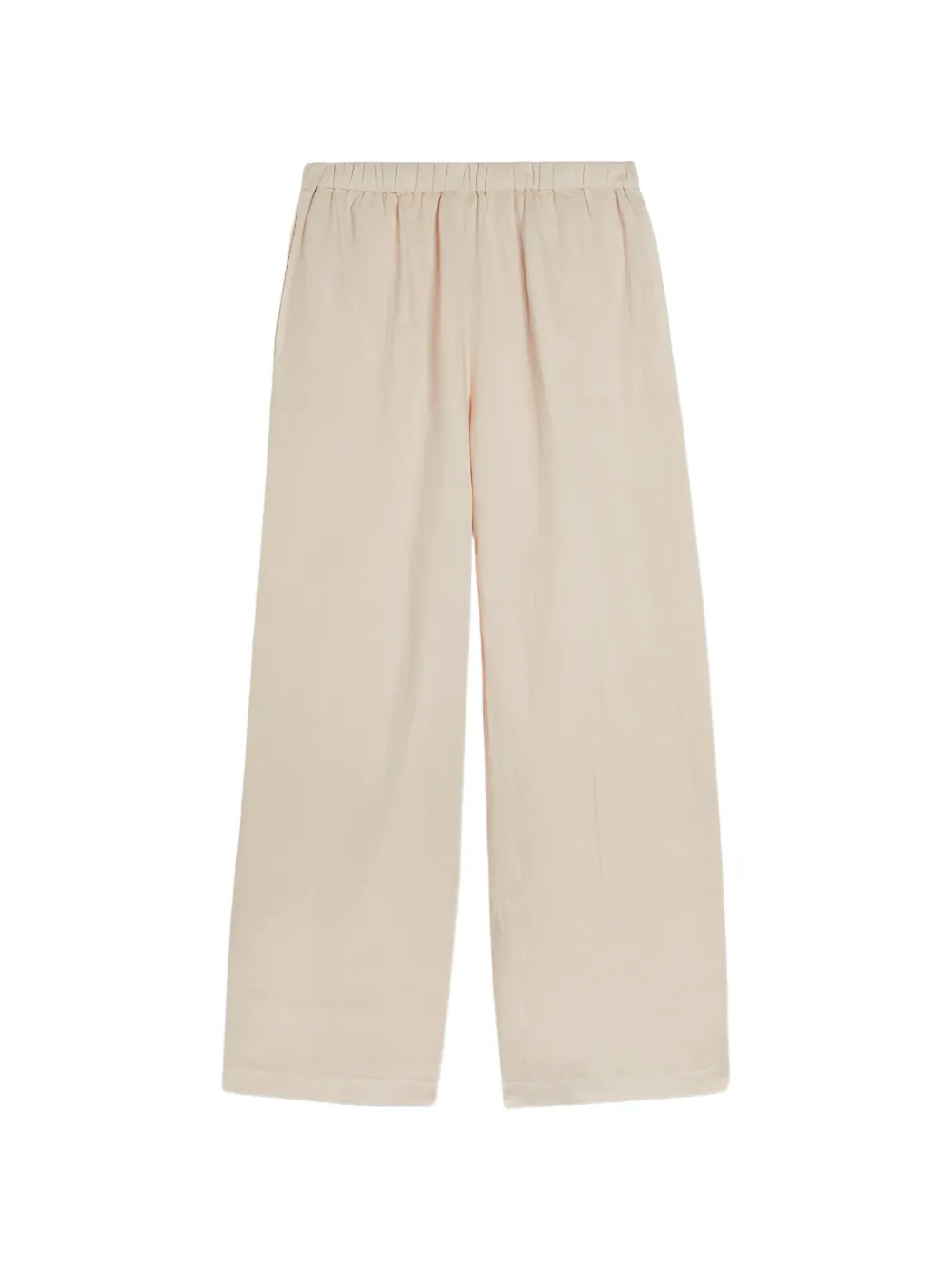 ASPESI elasticated linen trousers - Toni neutri