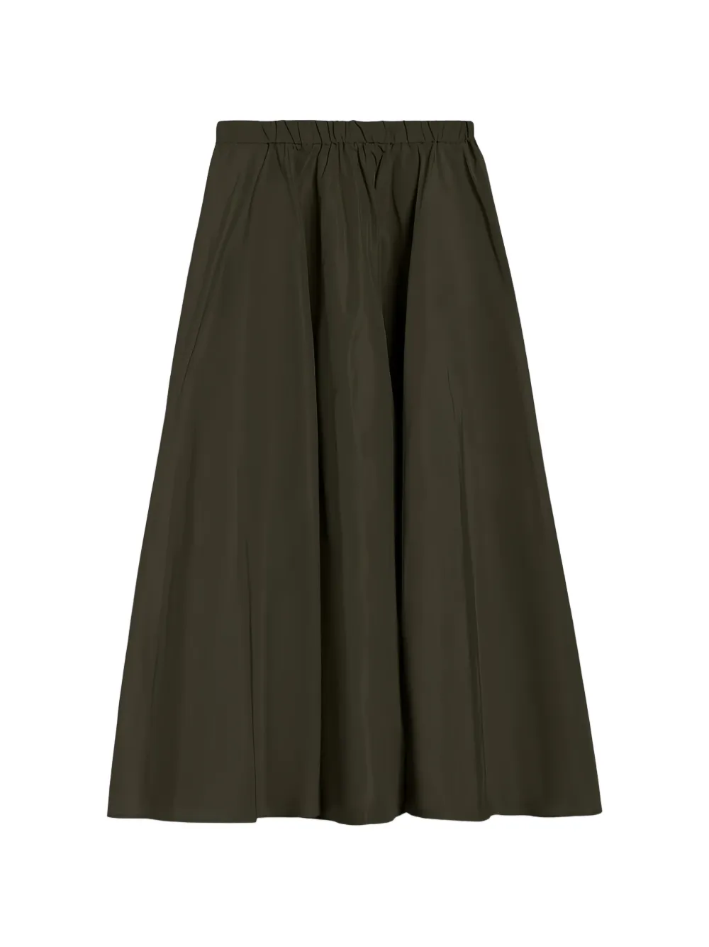 ASPESI pleated midi skirt - Verde