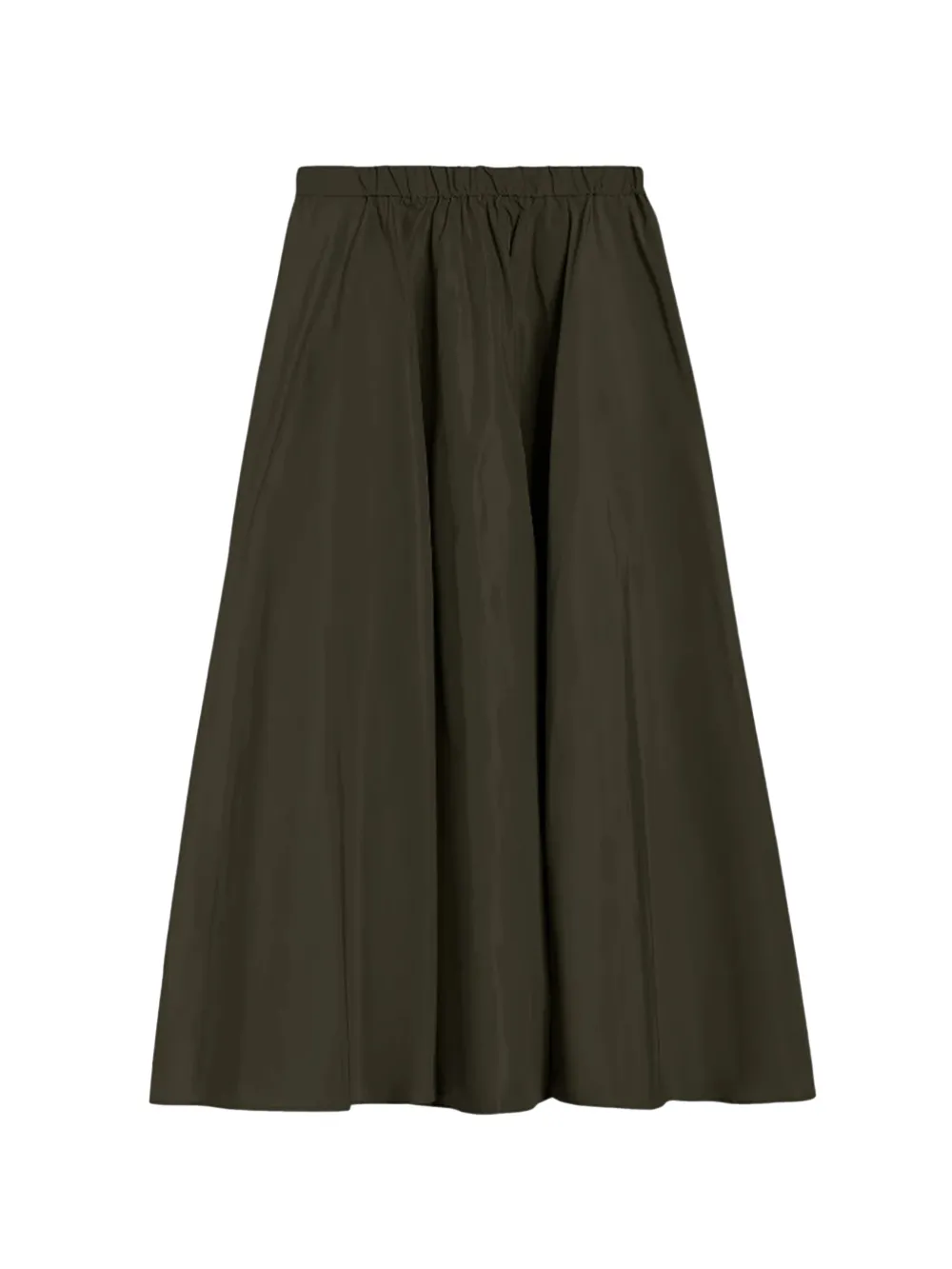 ASPESI pleated midi skirt - Verde