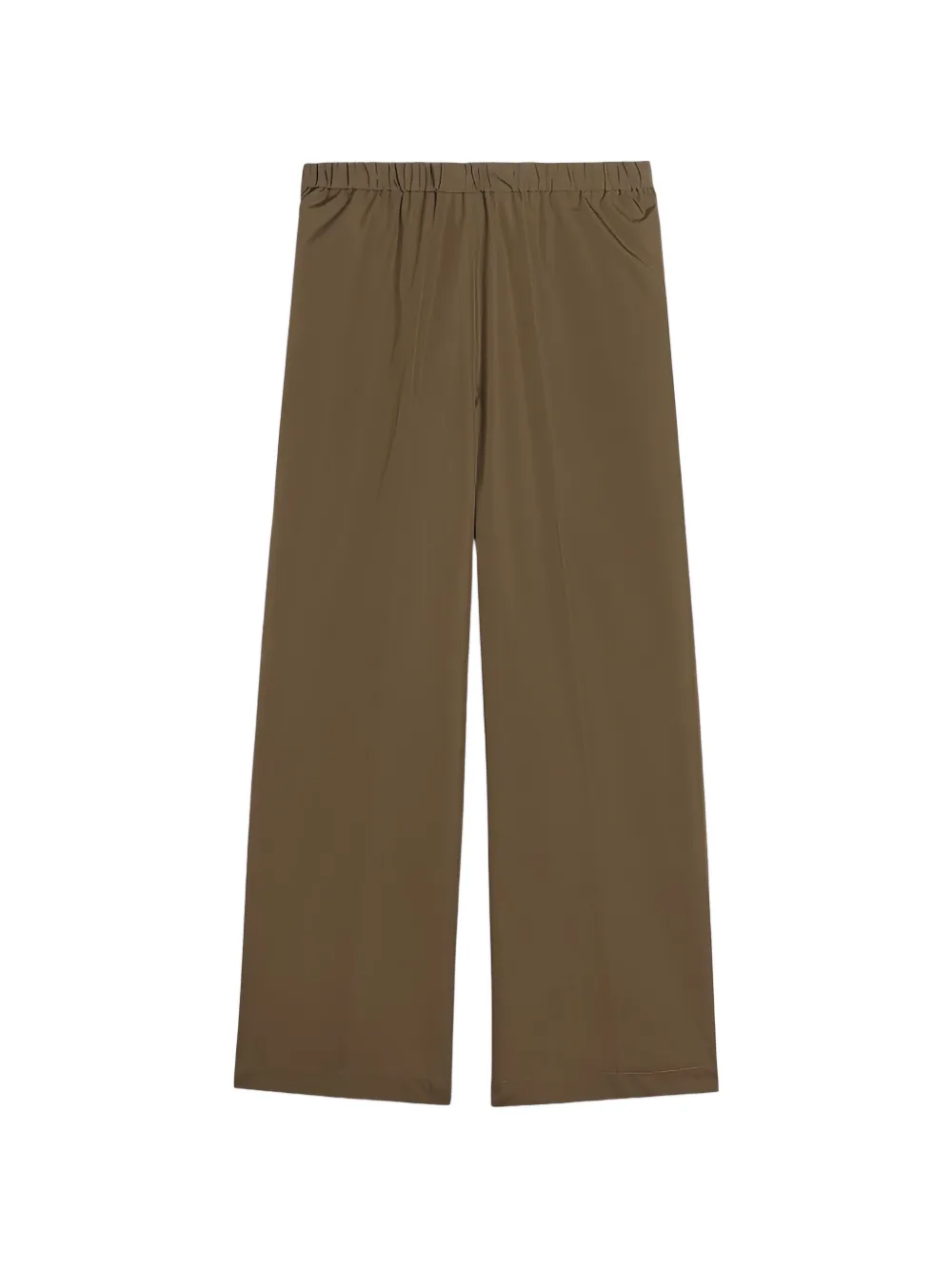 ASPESI elasticated cotton trousers - Verde