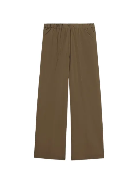 ASPESI elasticated cotton trousers