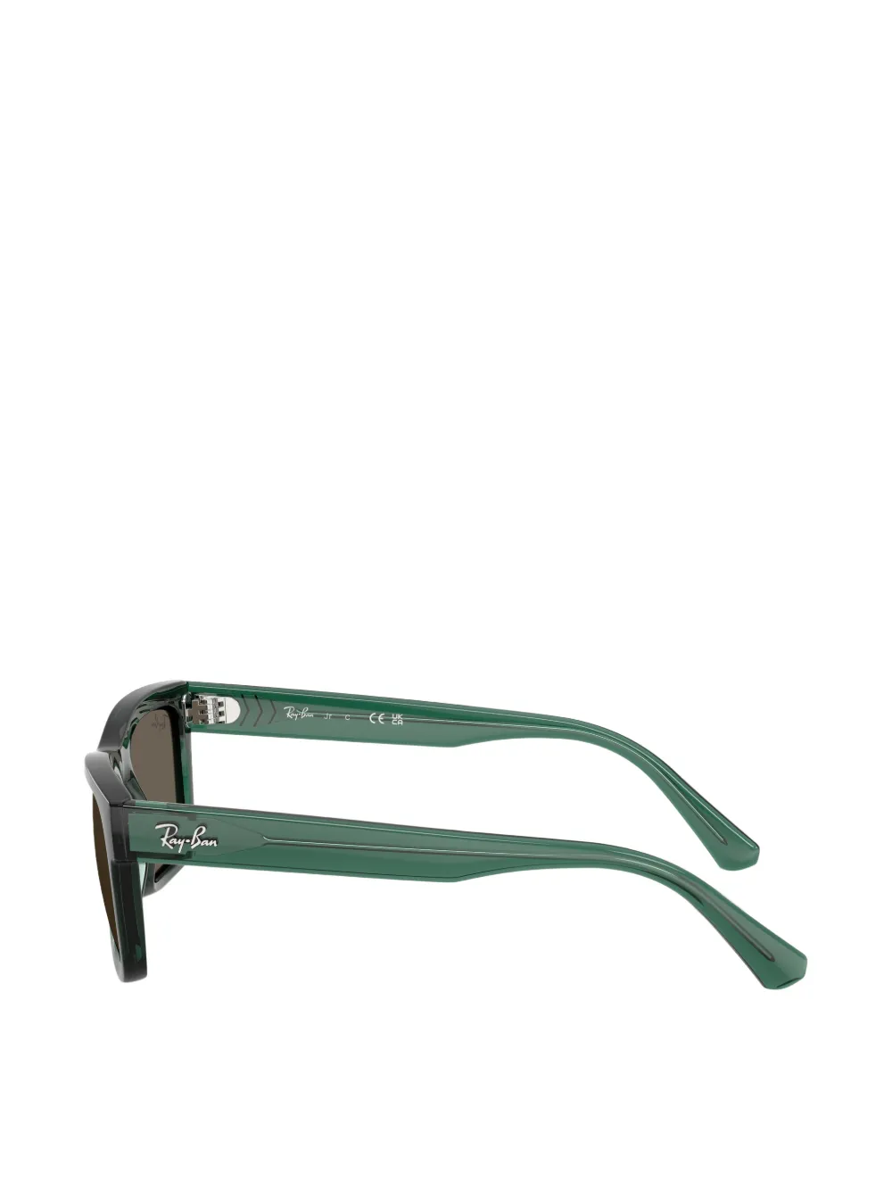 RAY-BAN JUNIOR Zonnebril met rechthoekig montuur Groen