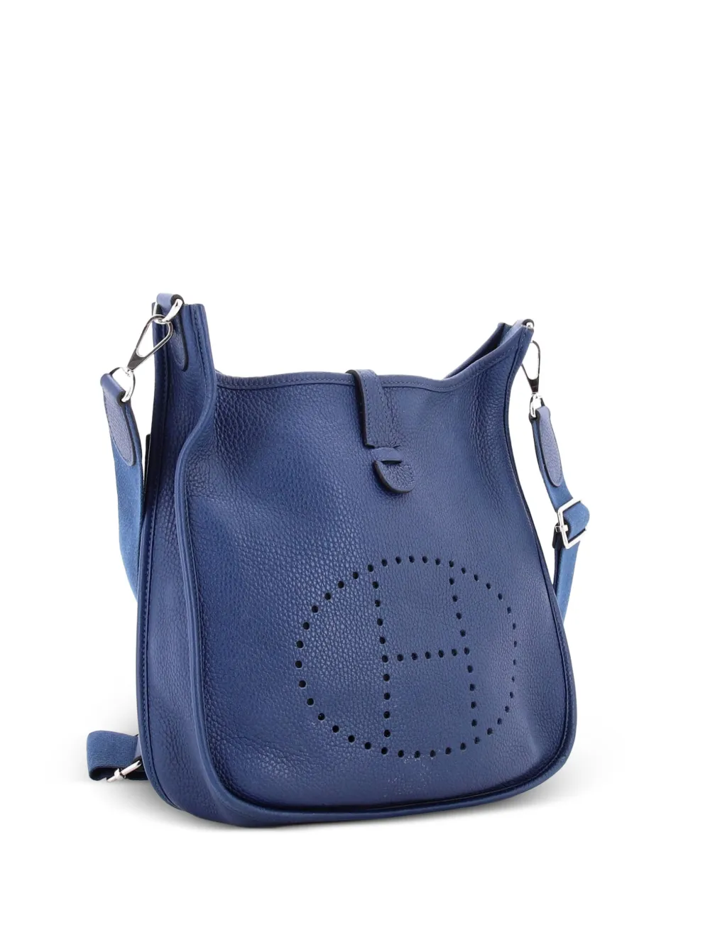 Hermès Pre-Owned Evelyne Bag Gen III Clemence PM crossbody bag - Blau