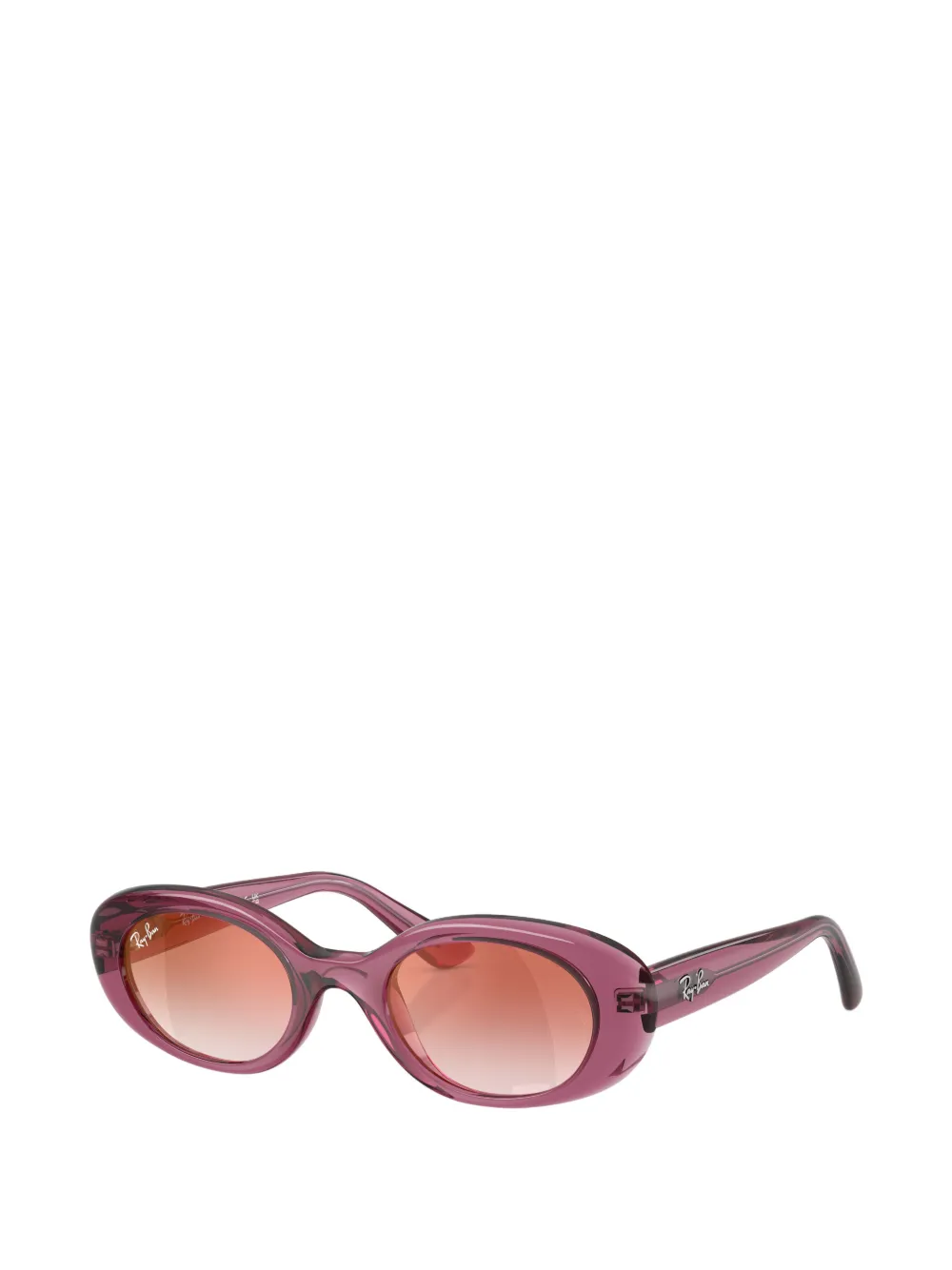 RAY-BAN JUNIOR Zonnebril met ovaal montuur Roze