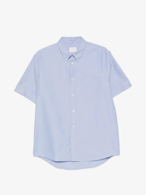 A.P.C. button-down collar short-sleeve shirt
