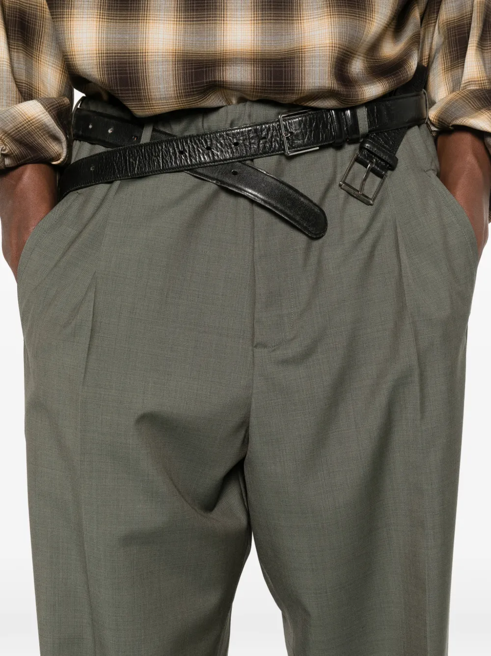 Magliano Broek met trekkoord Groen