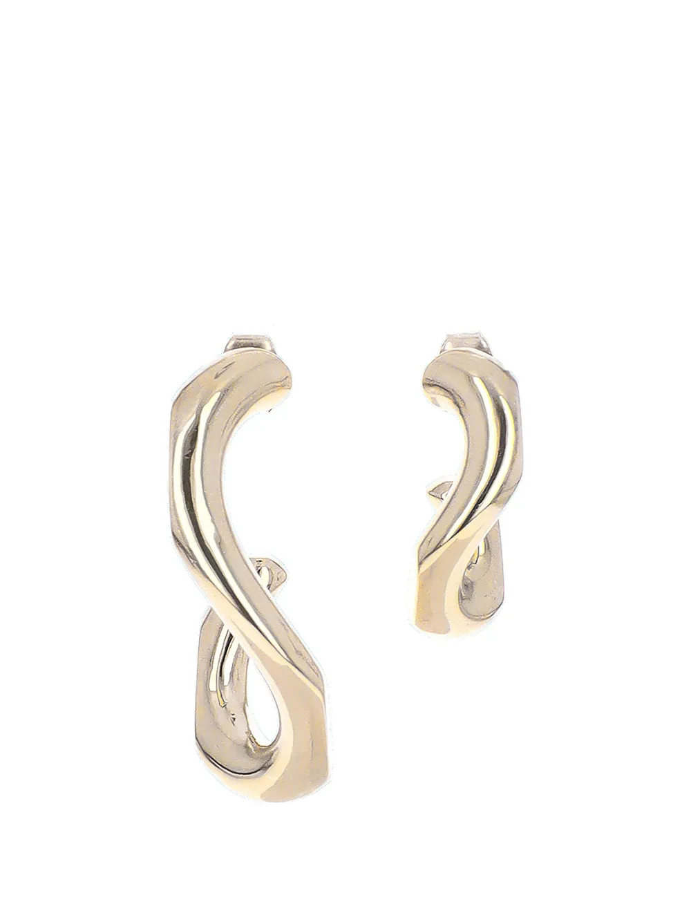 Justine Clenquet Yara sculptural earrings - Oro