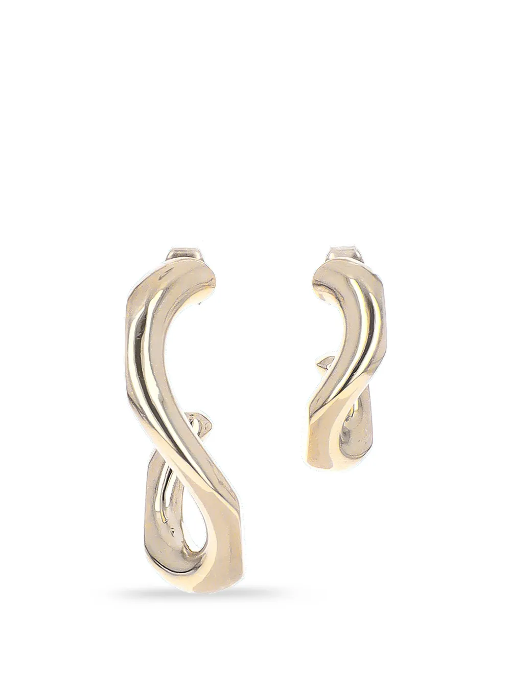 Justine Clenquet Yara sculptural earrings - Oro