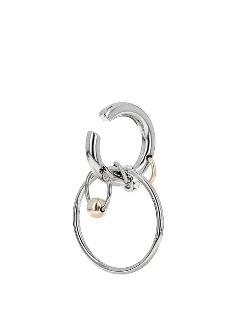 Justine Clenquet Clark hoop-detail earcuff