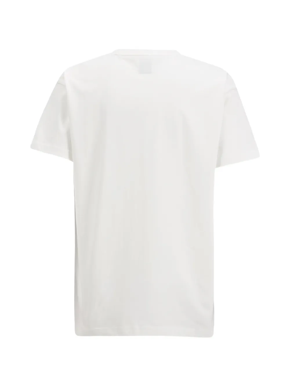 FLÂNEUR Blossom T-shirt met rubberen patch Wit