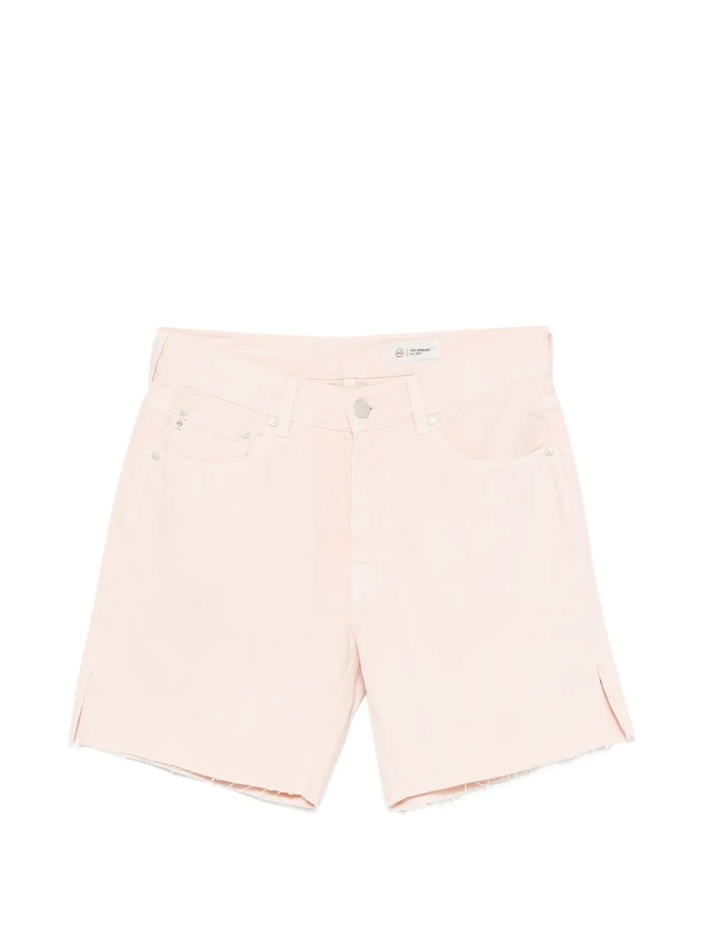 AG Jeans Ex Boyfriend frayed shorts - Pink