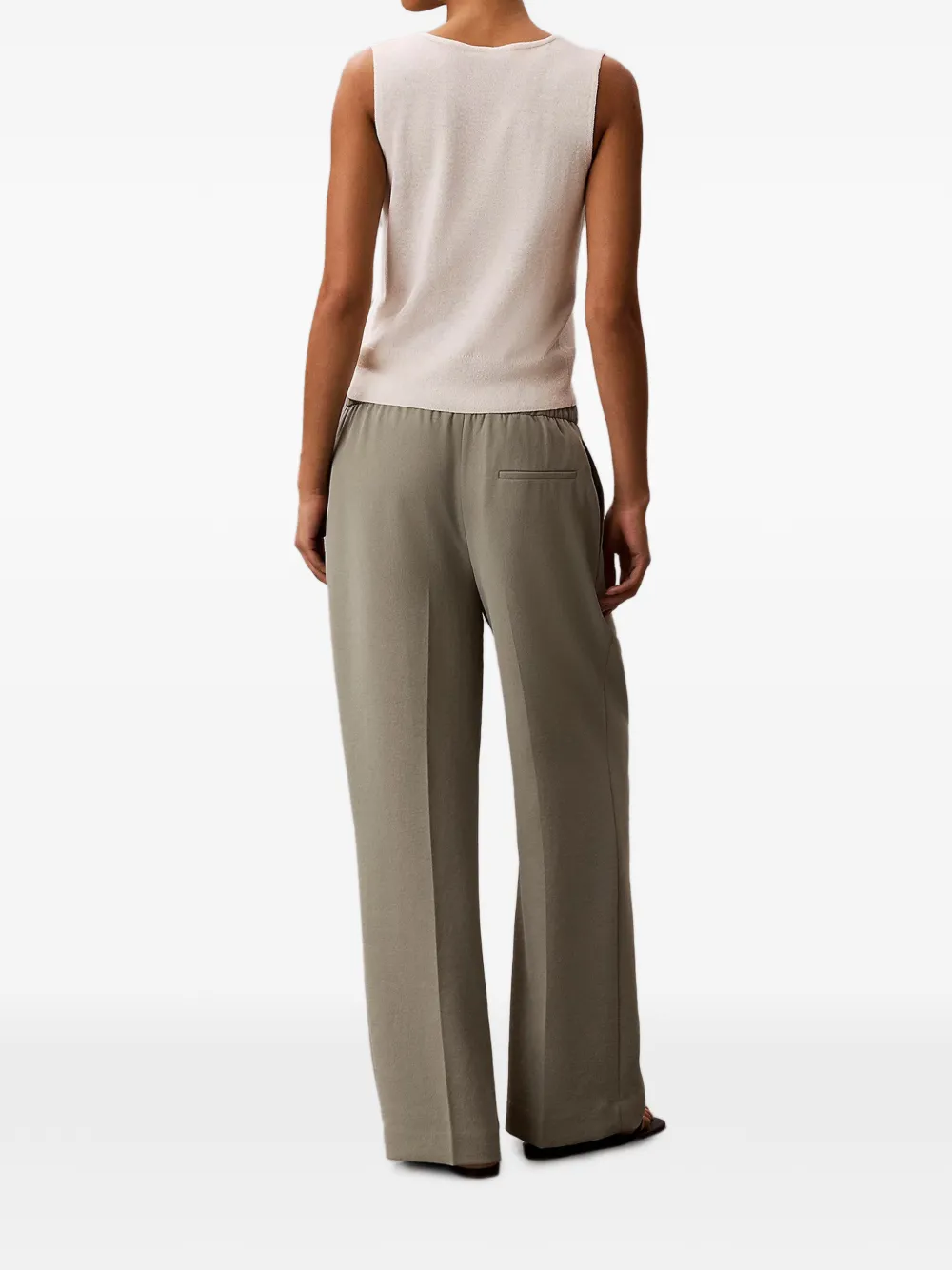 Calvin Klein Broek met trekkoord Groen