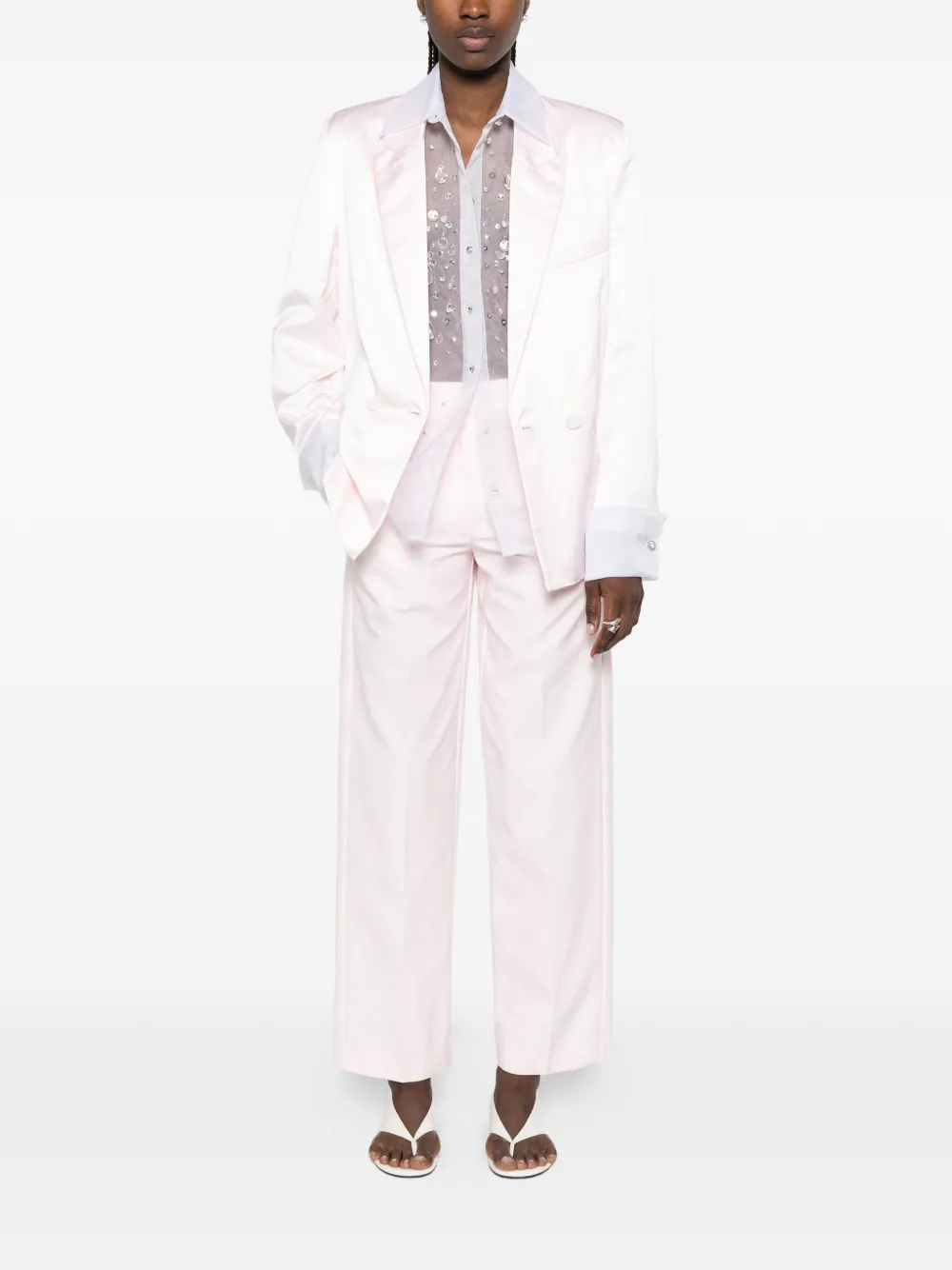 Forte Plooibroek Roze