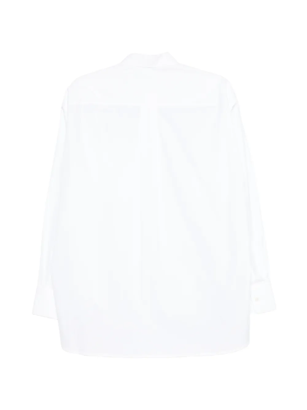WARDROBE.NYC Katoenen blouse Wit