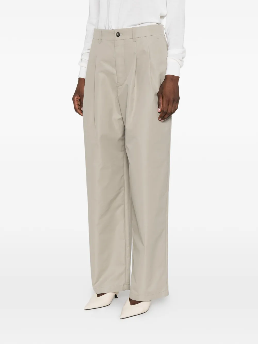 WARDROBE.NYC Plooibroek Grijs