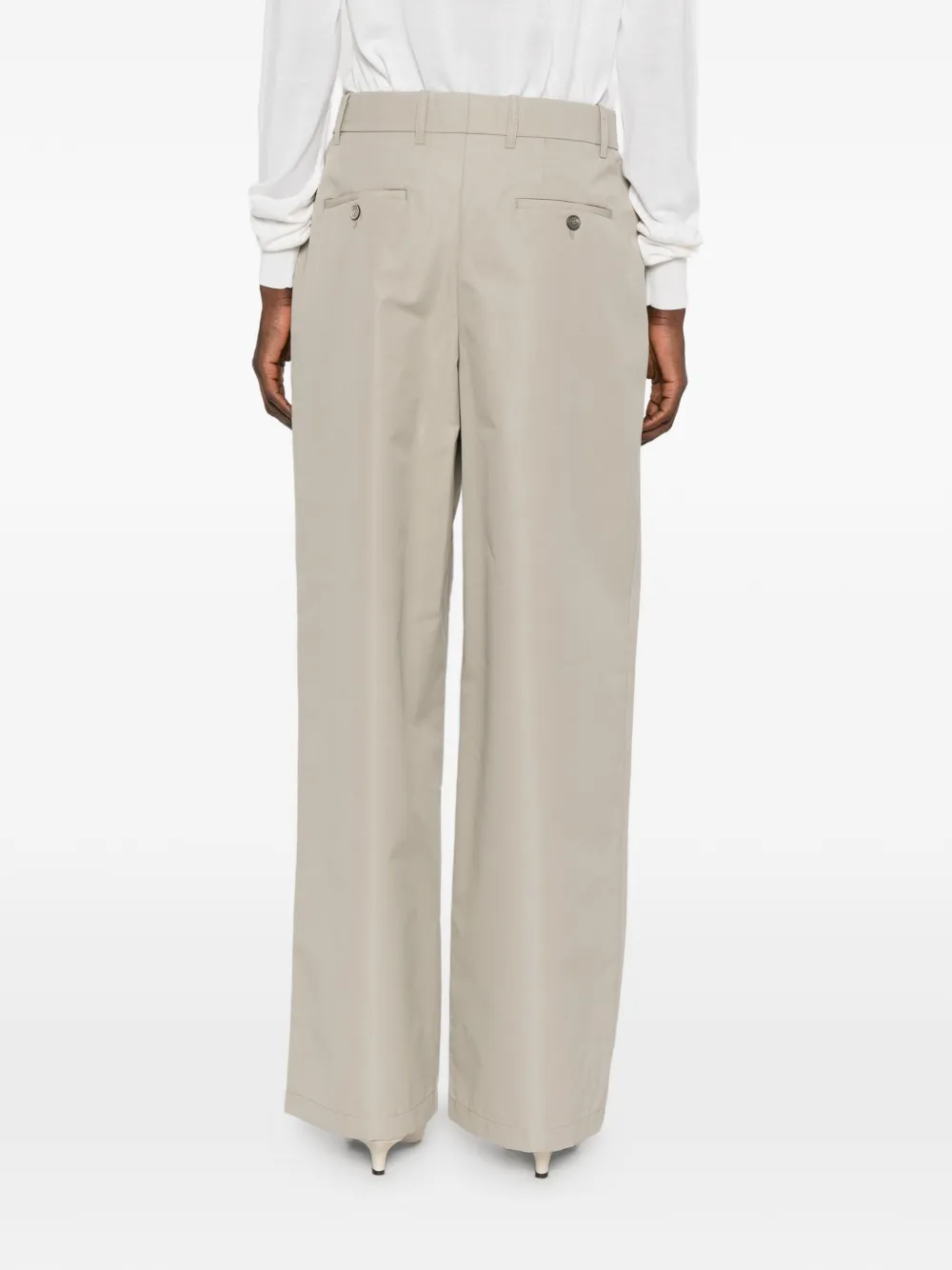 WARDROBE.NYC Plooibroek Grijs