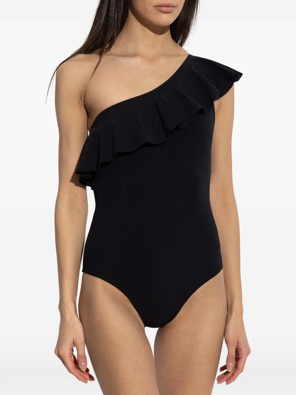 ISABEL MARANT Badpak met ruches Zwart