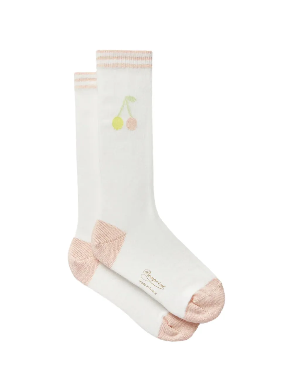 Bonpoint Liatris ribbed socks - Gelb