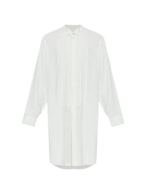 Homme Plissé Issey Miyake plissé ruffled shirt