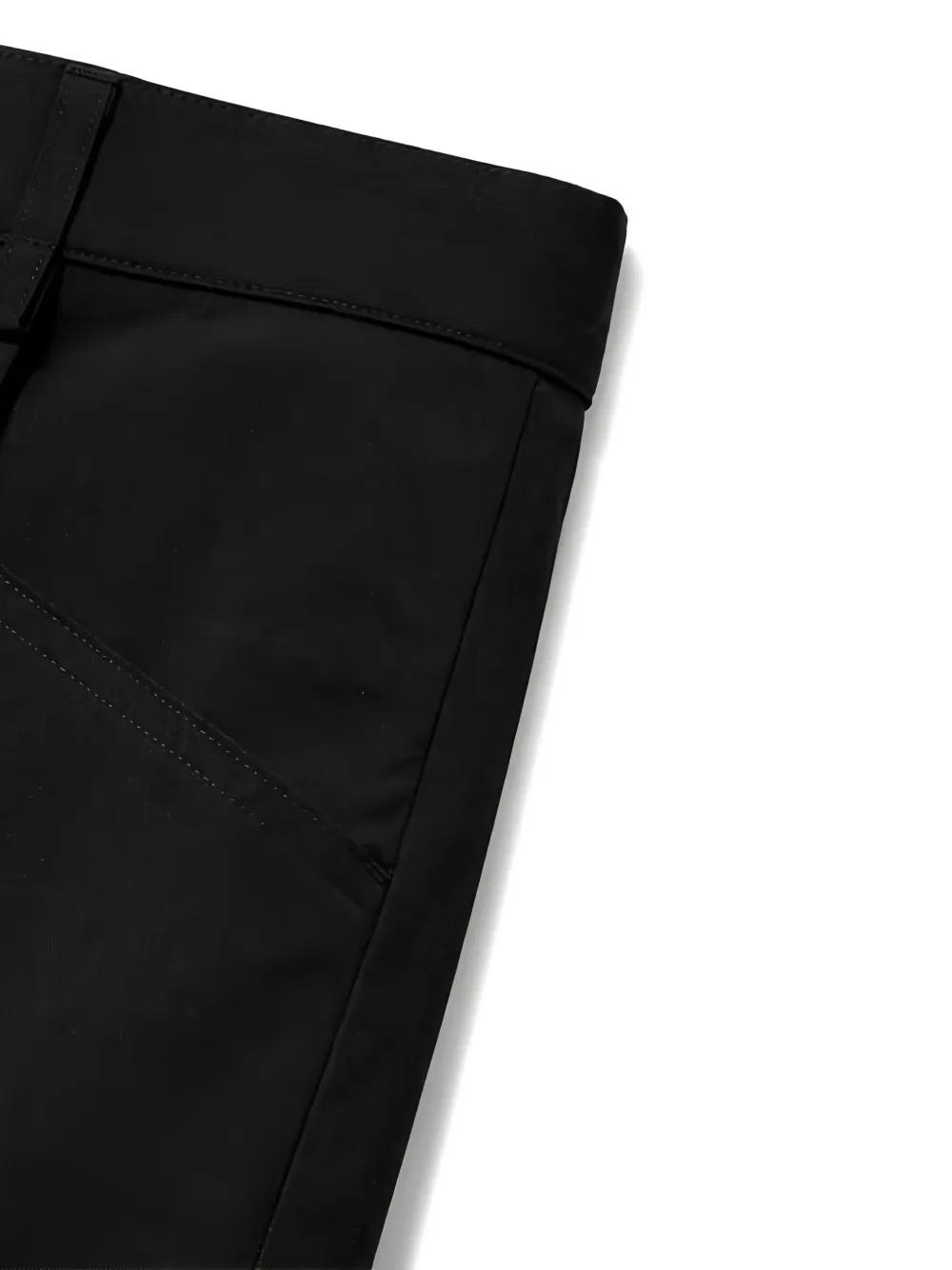 Willy Chavarria Geplooide pantalon Zwart