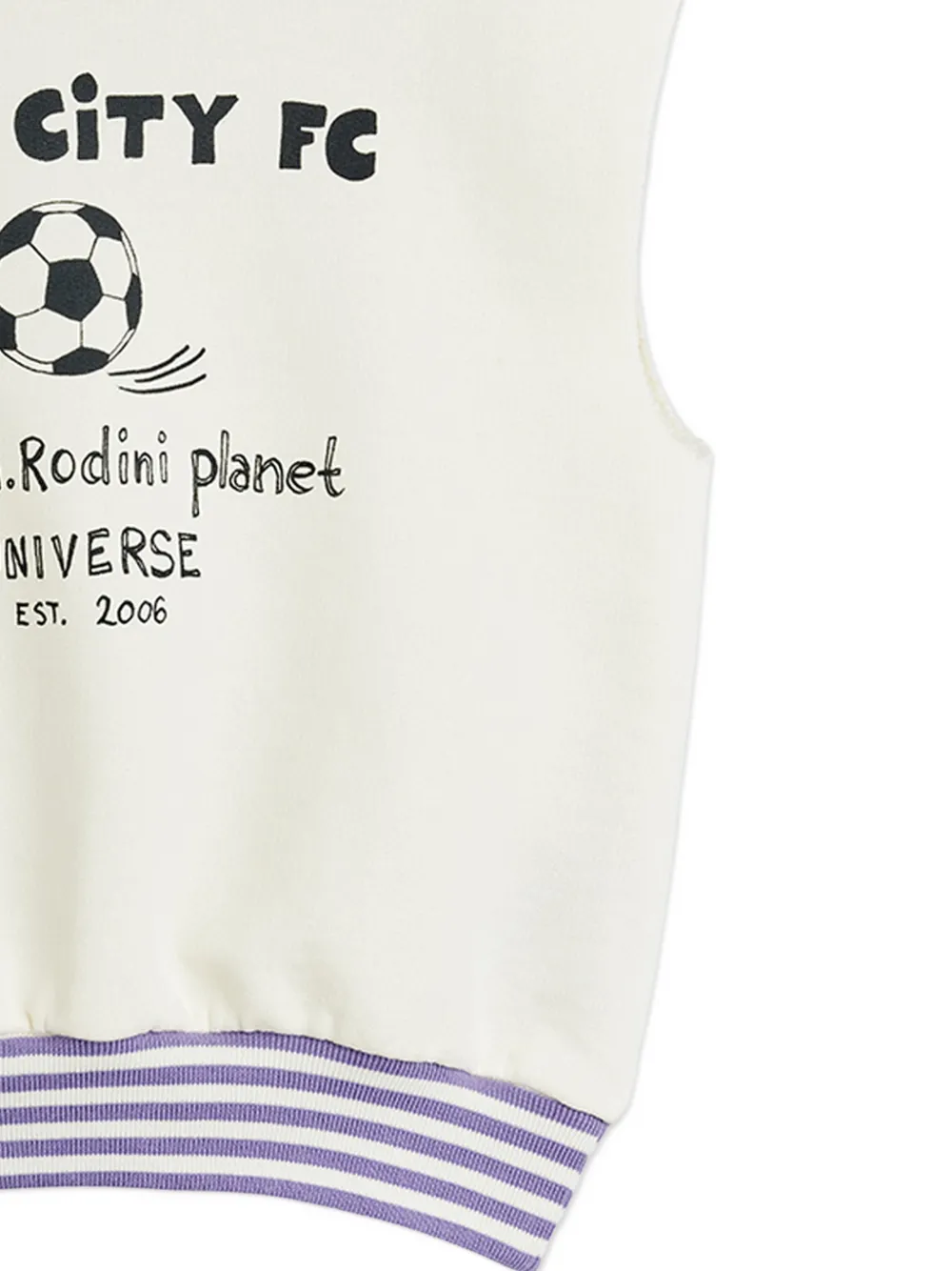 Mini Rodini Gilet met print Beige