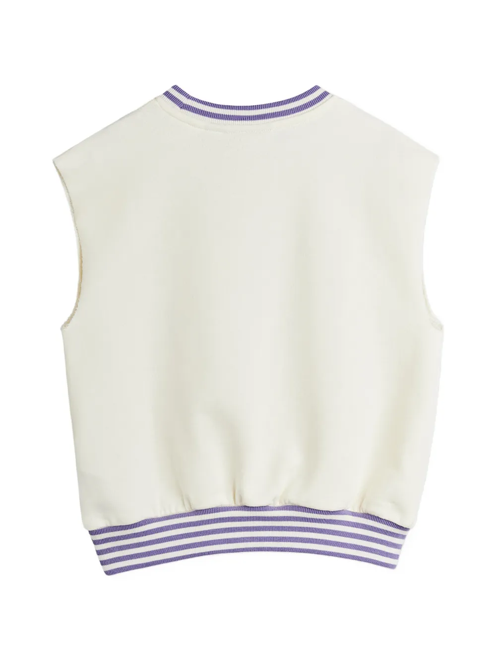 Mini Rodini Gilet met print Beige