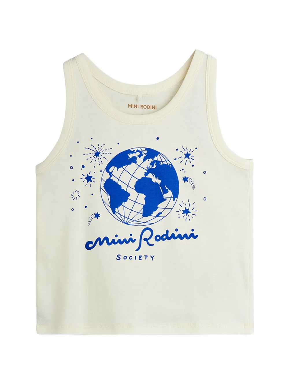 Mini Rodini globe print vest - Bianco