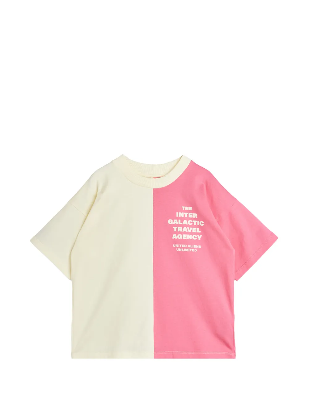 Mini Rodini colourblock T-shirt - Rosa