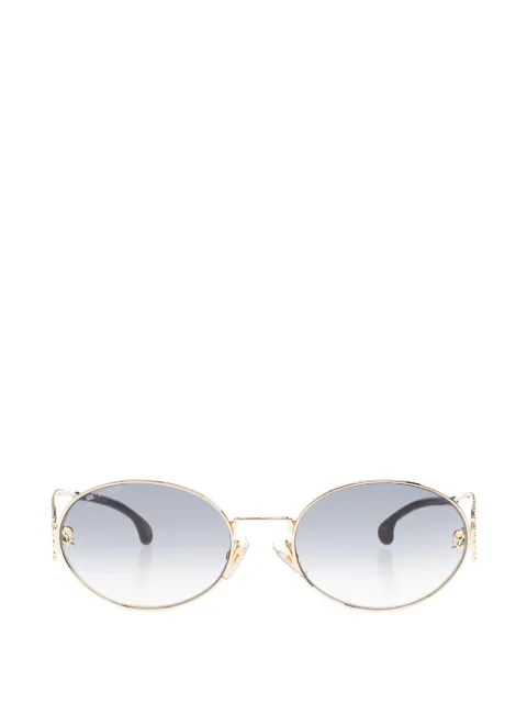 ETRO chain-detail round-frame sunglasses