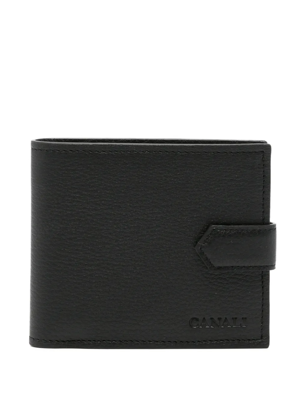 Canali leather wallet - Nero