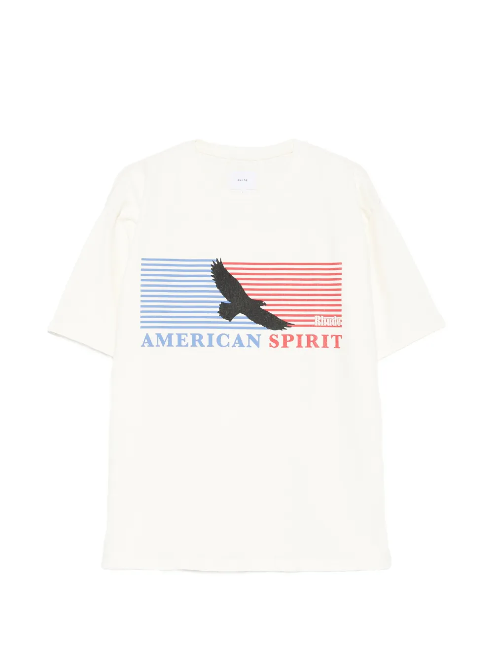 RHUDE graphic T-shirt - Nude