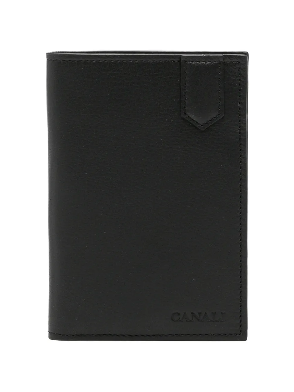 Canali bi-fold leather wallet - Schwarz