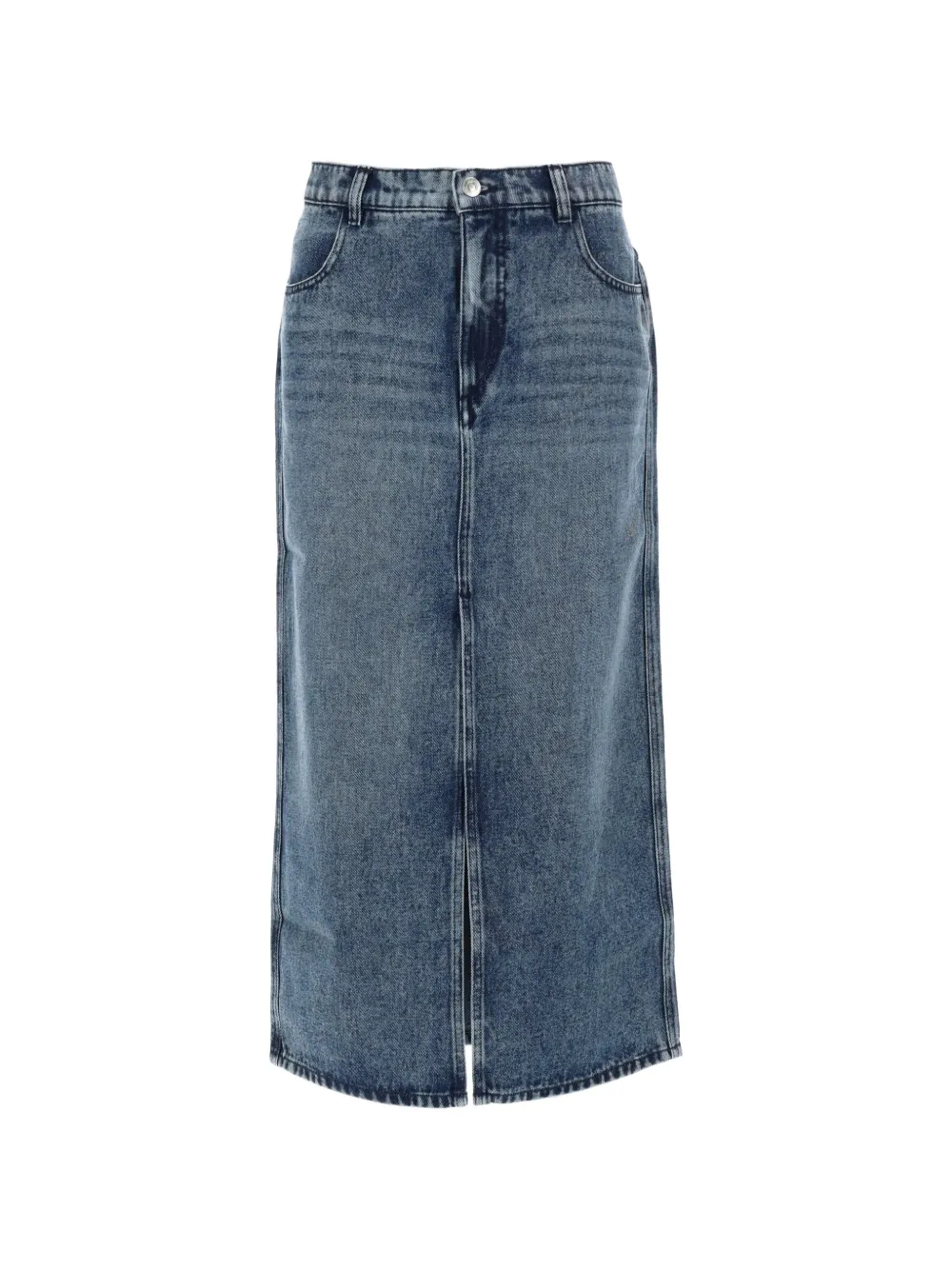 ISABEL MARANT Faharia denim skirt - Blau